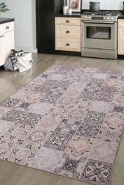 Conceptum Folk Chenille Gris 75 x 230 cm